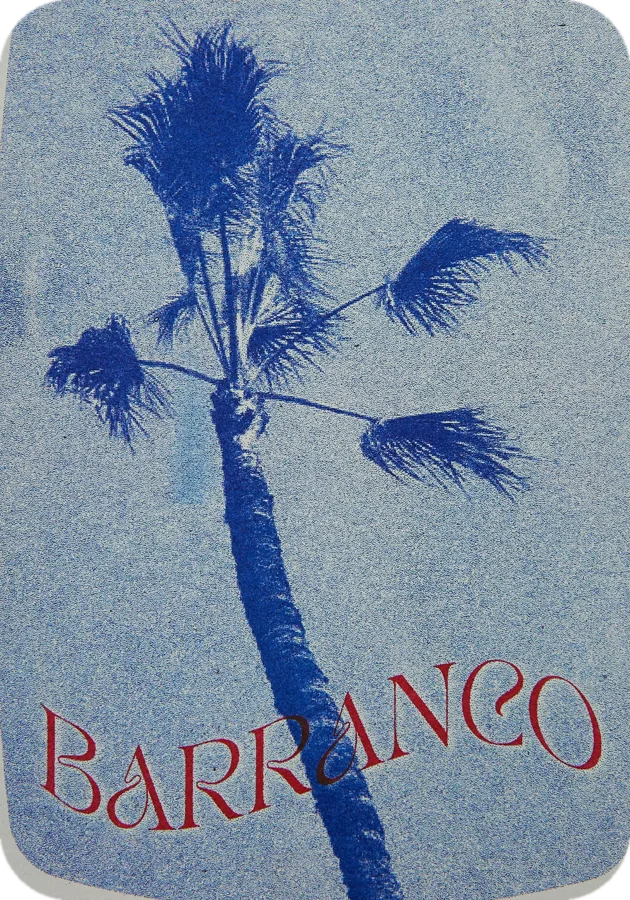 Malecón Souza, Barranco: postal dibujada a mano por Luis Salcedo Nieto