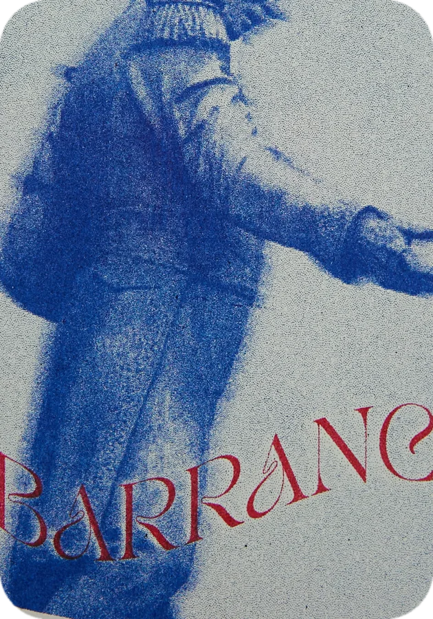 Obelisco, Barranco: postal dibujada a mano por Luis Salcedo Nieto